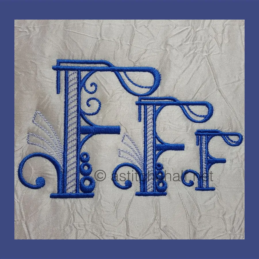 Stunning Swirls Monogram Combo