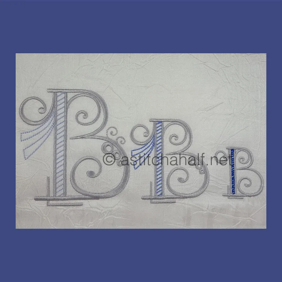 Stunning Swirls Monogram Combo