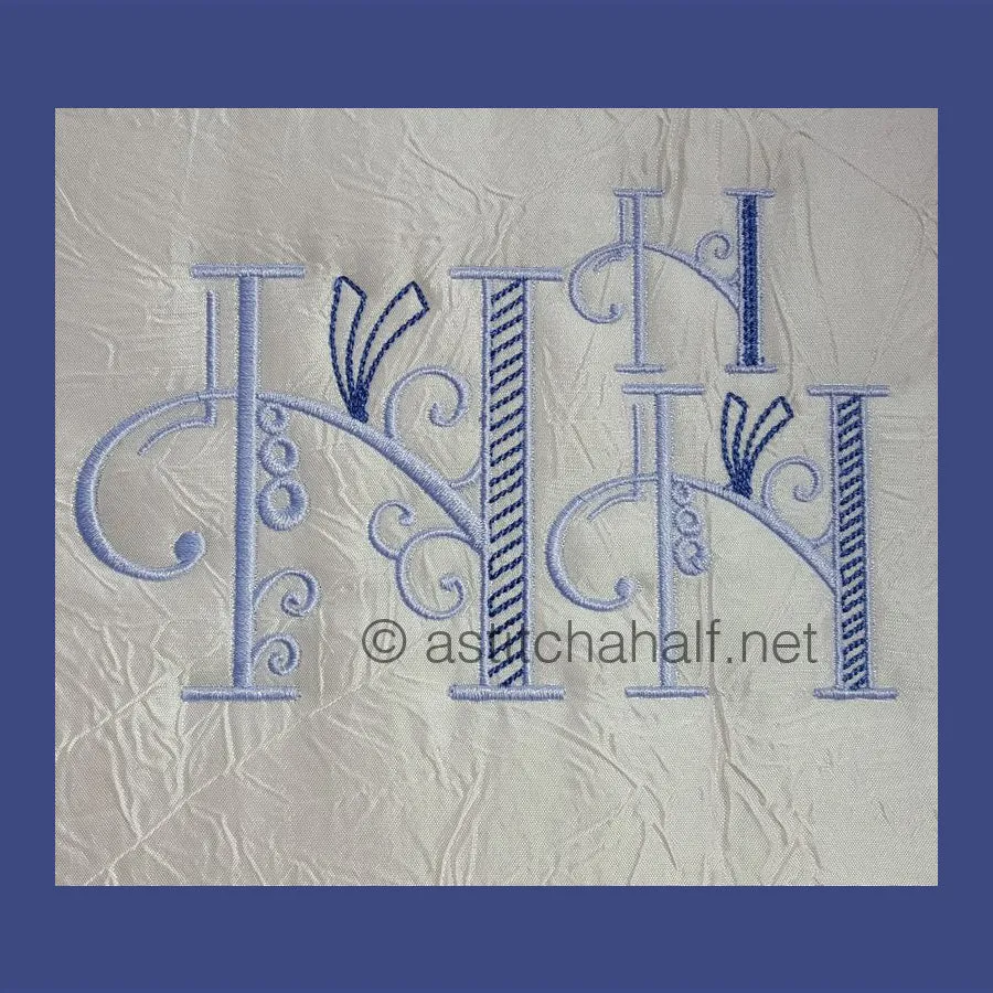 Stunning Swirls Monogram Combo