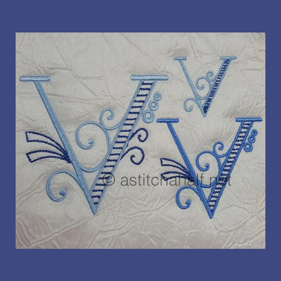 Stunning Swirls Monogram Combo