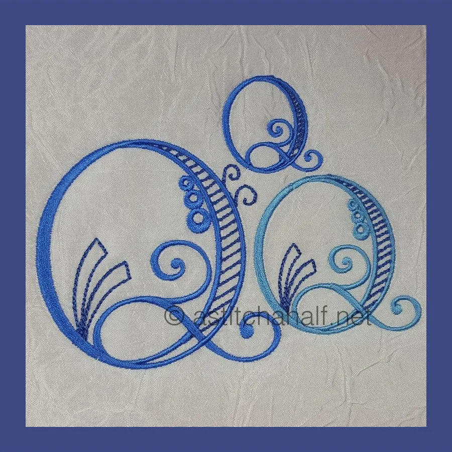 Stunning Swirls Monogram Combo