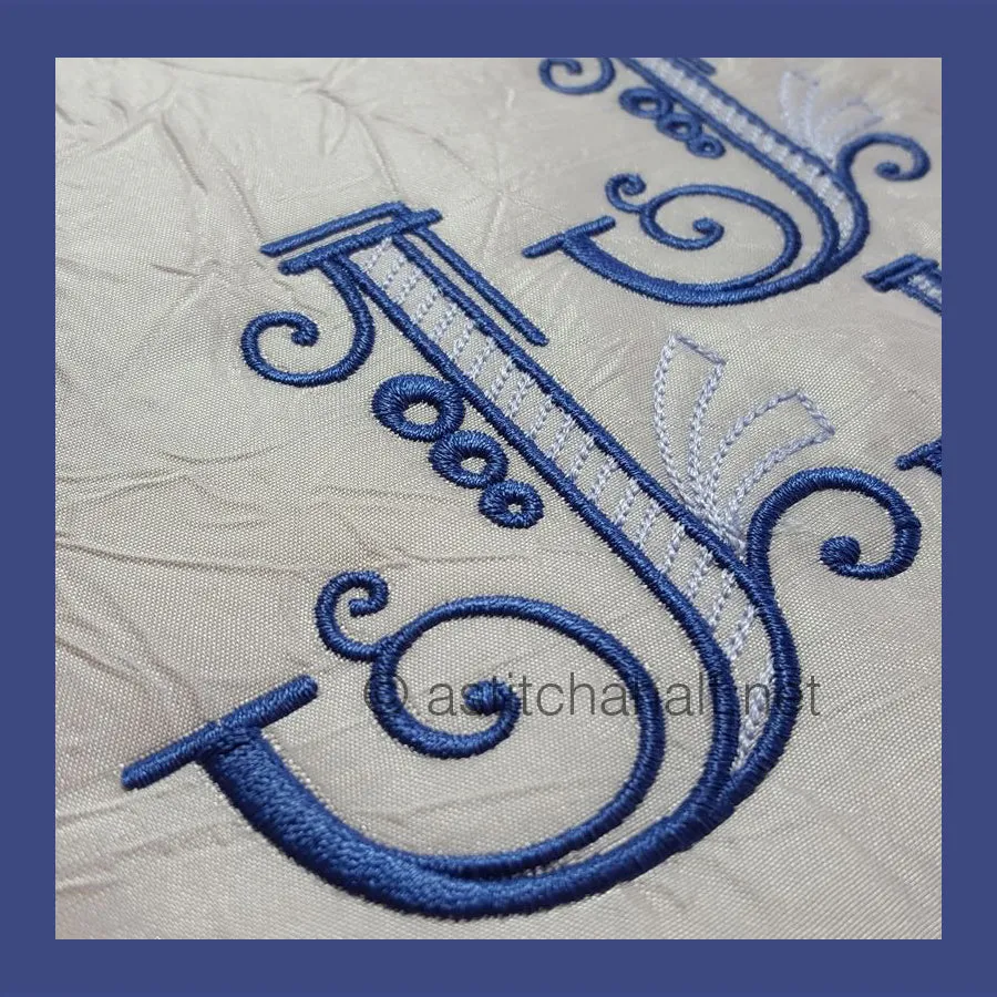Stunning Swirls Monogram Combo