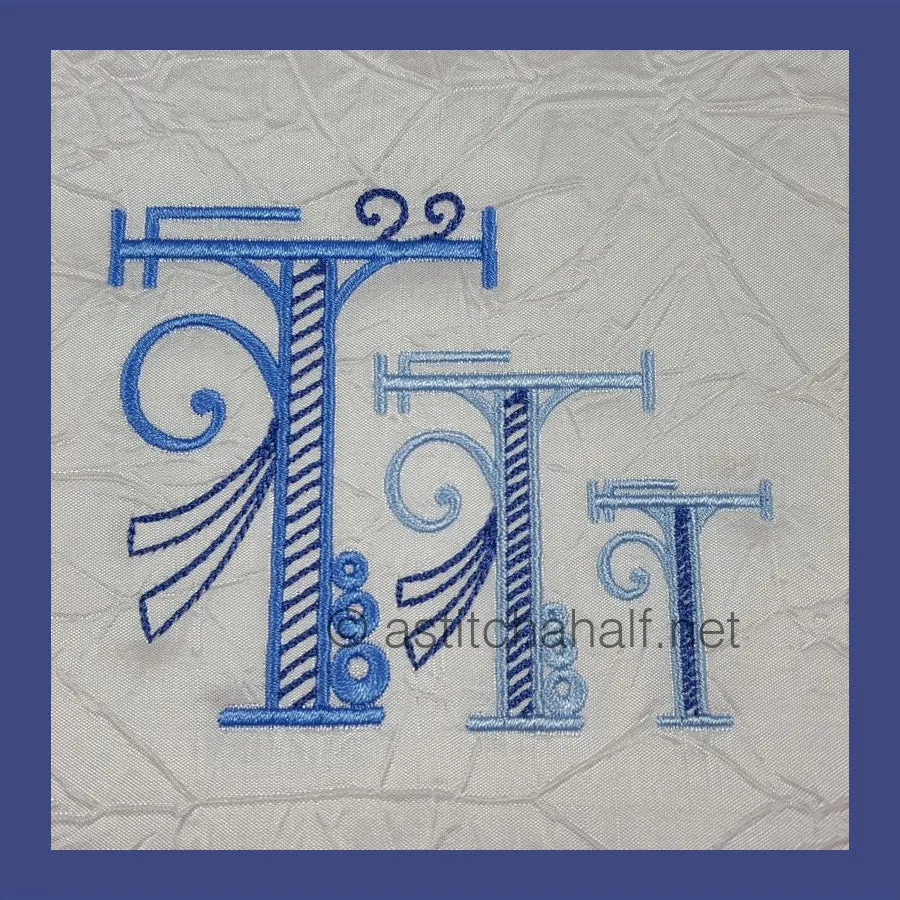 Stunning Swirls Monogram Combo