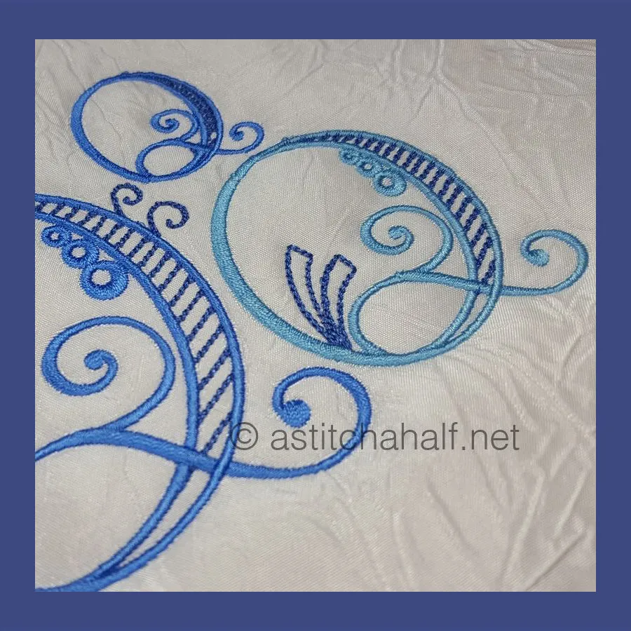 Stunning Swirls Monogram Combo