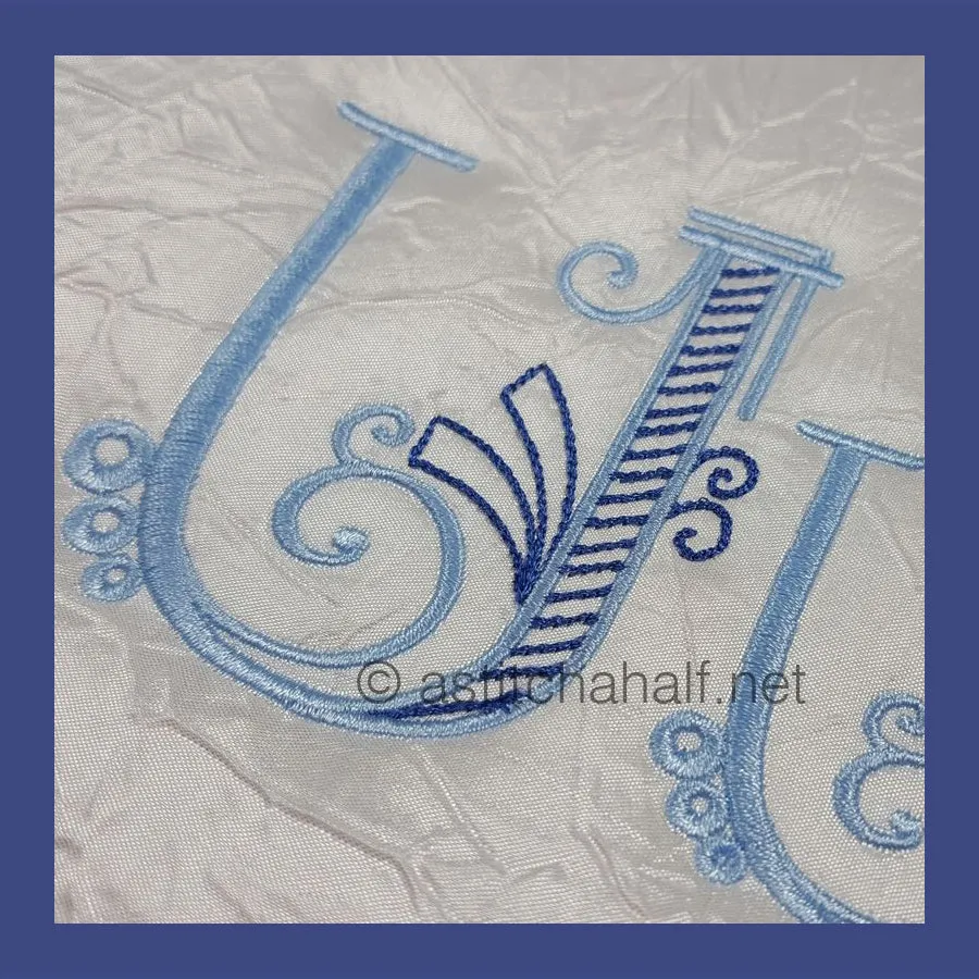 Stunning Swirls Monogram Combo