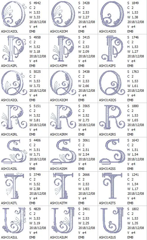 Stunning Swirls Monogram Combo