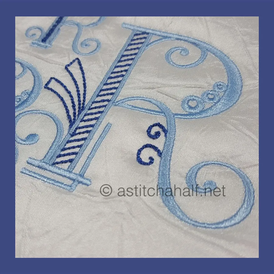 Stunning Swirls Monogram Combo