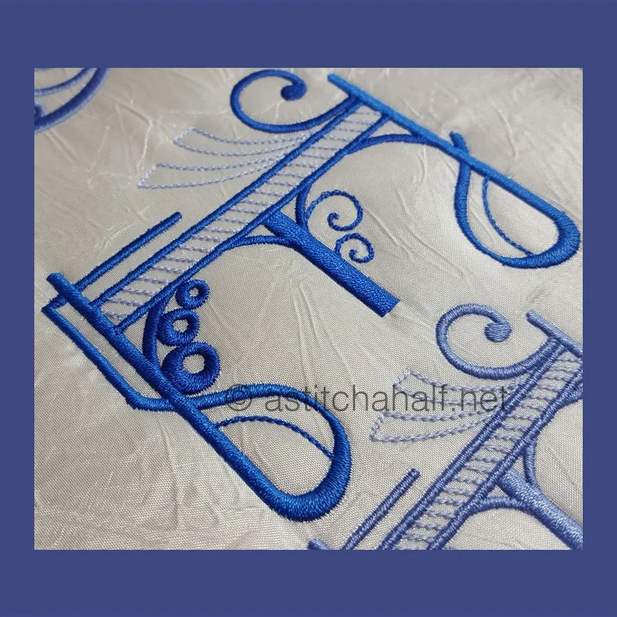 Stunning Swirls Monogram Combo