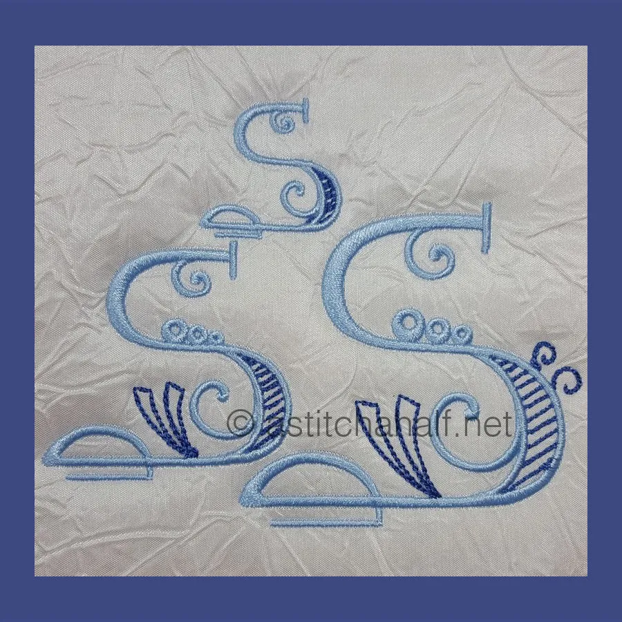 Stunning Swirls Monogram Combo