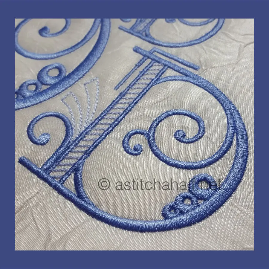 Stunning Swirls Monogram Combo