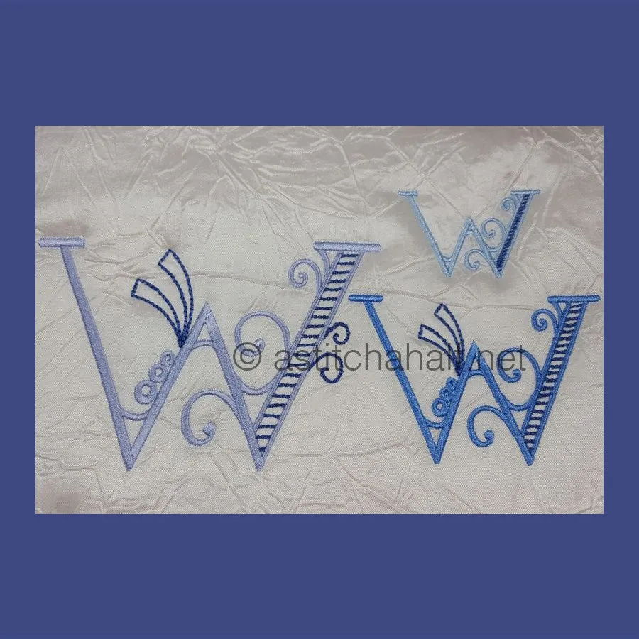 Stunning Swirls Monogram Combo