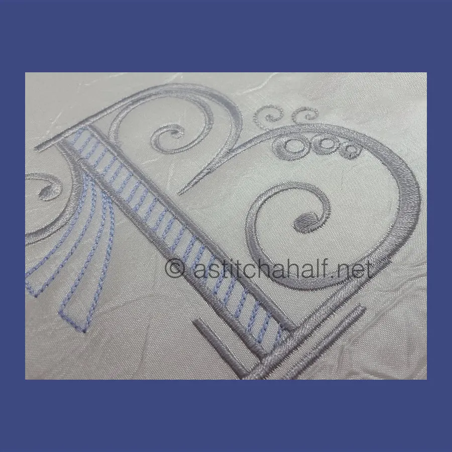 Stunning Swirls Monogram Combo