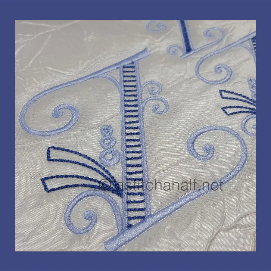 Stunning Swirls Monogram Combo