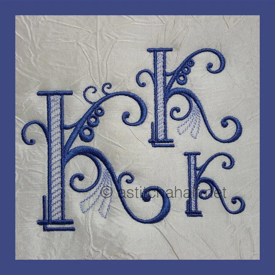 Stunning Swirls Monogram Combo