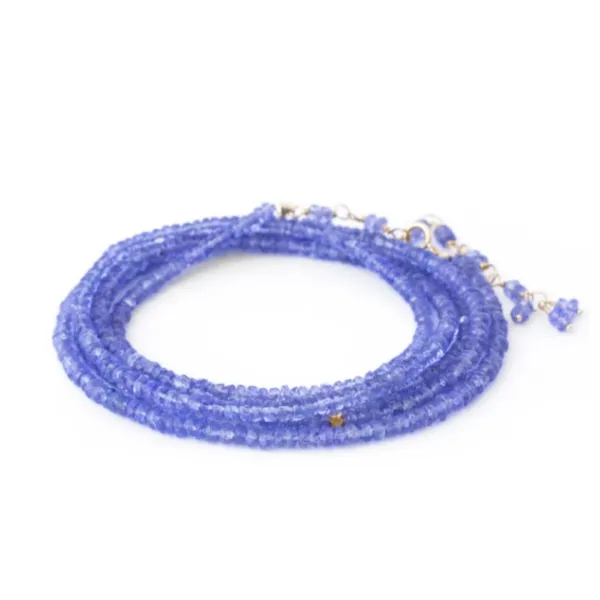 Tanzanite Wrap Bracelet