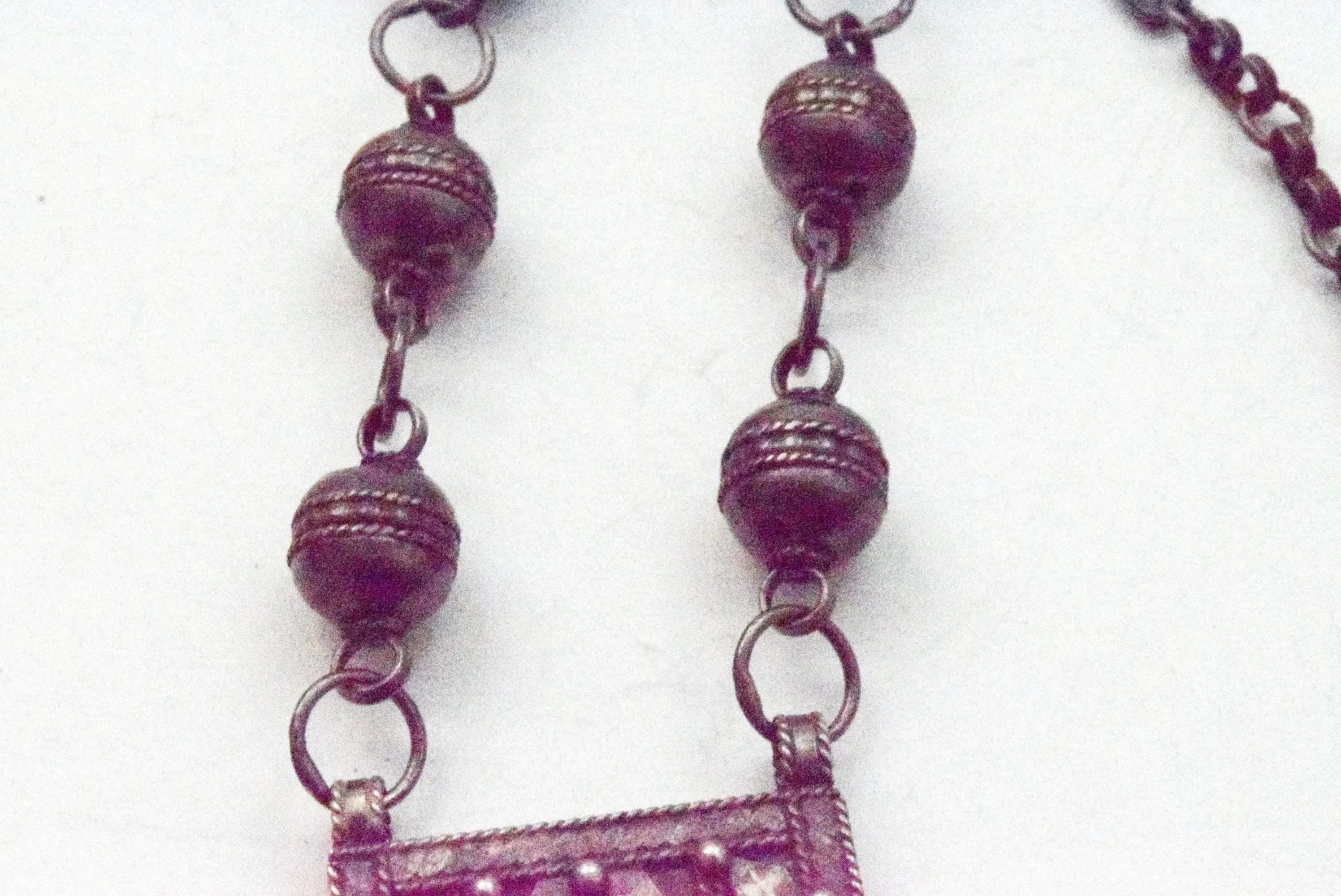 Vintage Silver Amazigh Necklace from Algeria